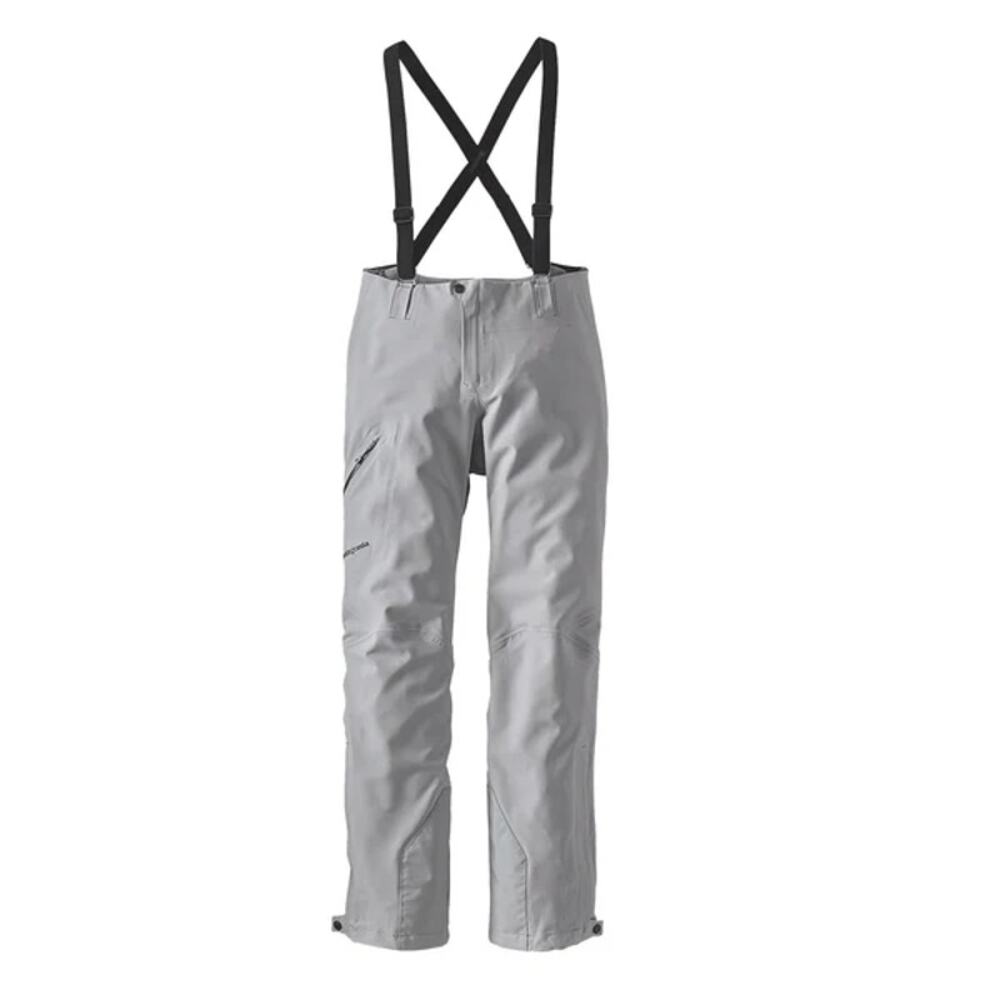 PATAGONIA Drifter Grey Gray KnifeRidge Polartec Power Shield Ski Pants SMALL